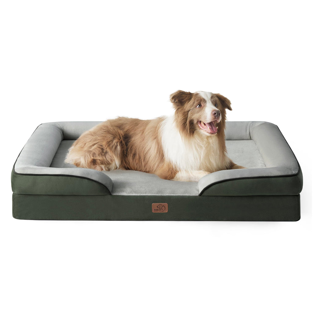 Bolstered Foam Dog Bed