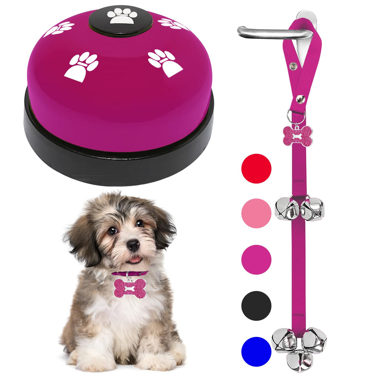 Dog Door Training Bells, 2 Pack