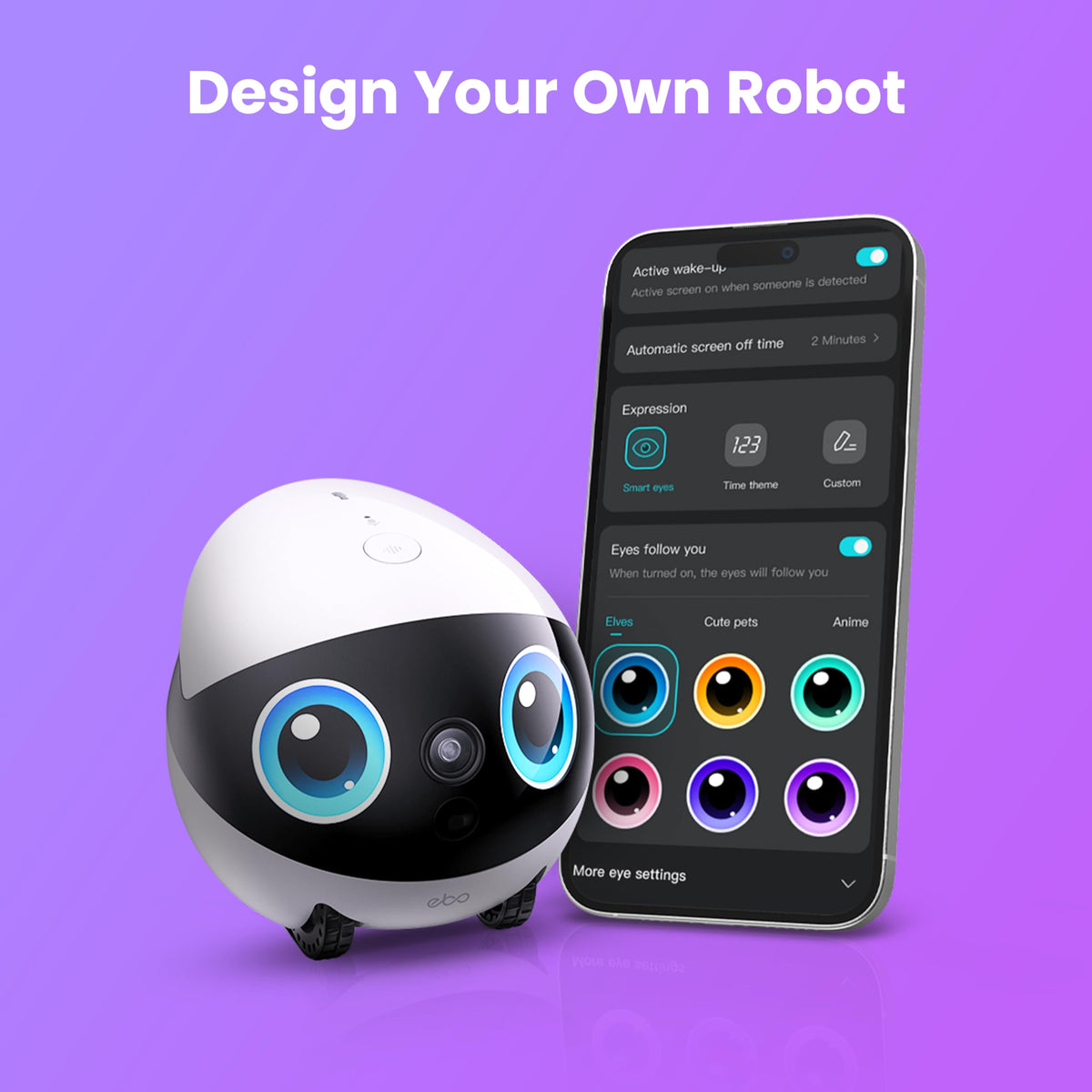 Mobile 3K Pet Camera Robot