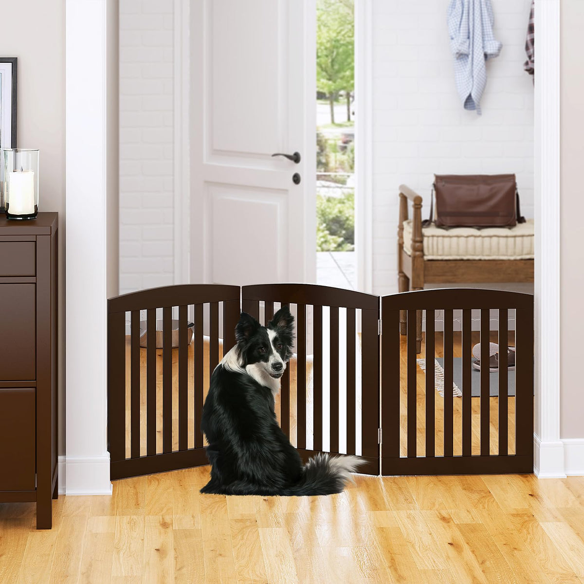 Convertible Wooden Pet Gate