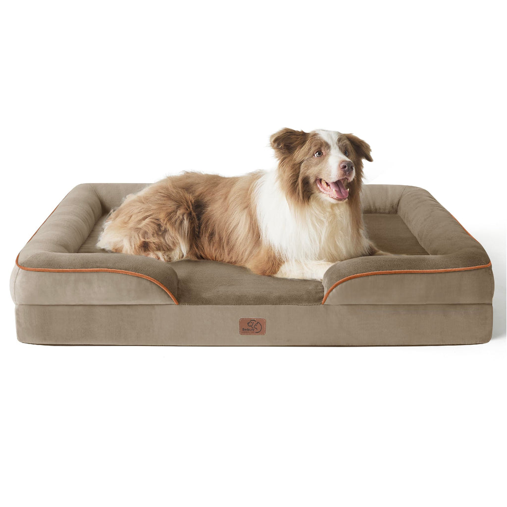 Bolstered Foam Dog Bed