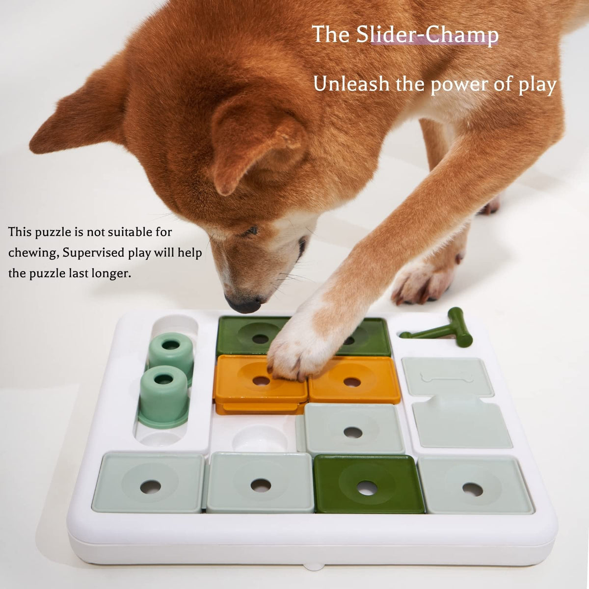 Multi-Level Dog Treat Puzzle