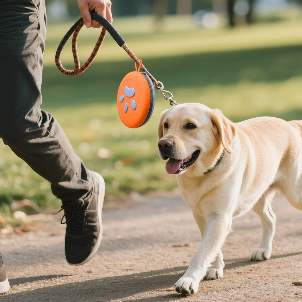 2-in-1 Collapsible Pet Travel Bowl
