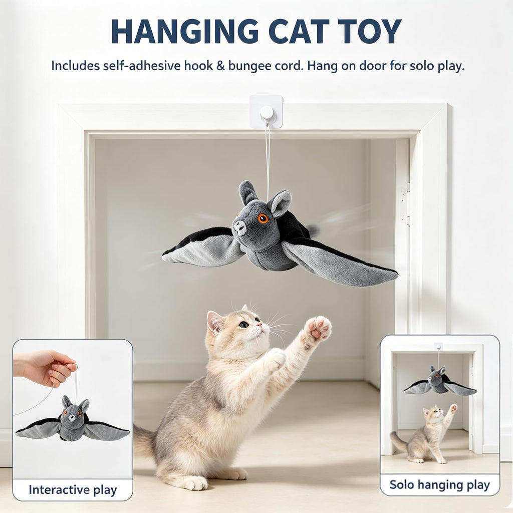 Flapping Bat Pet Toy