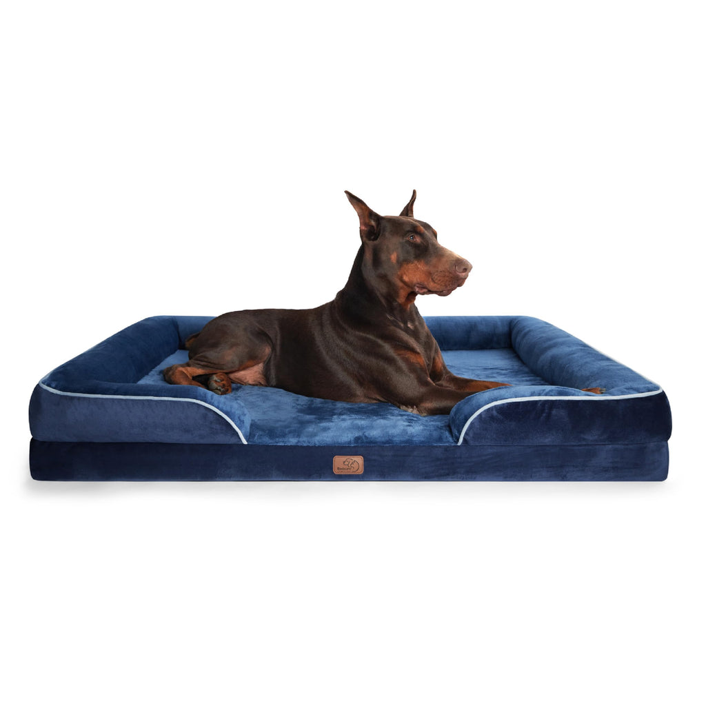 Bolstered Foam Dog Bed
