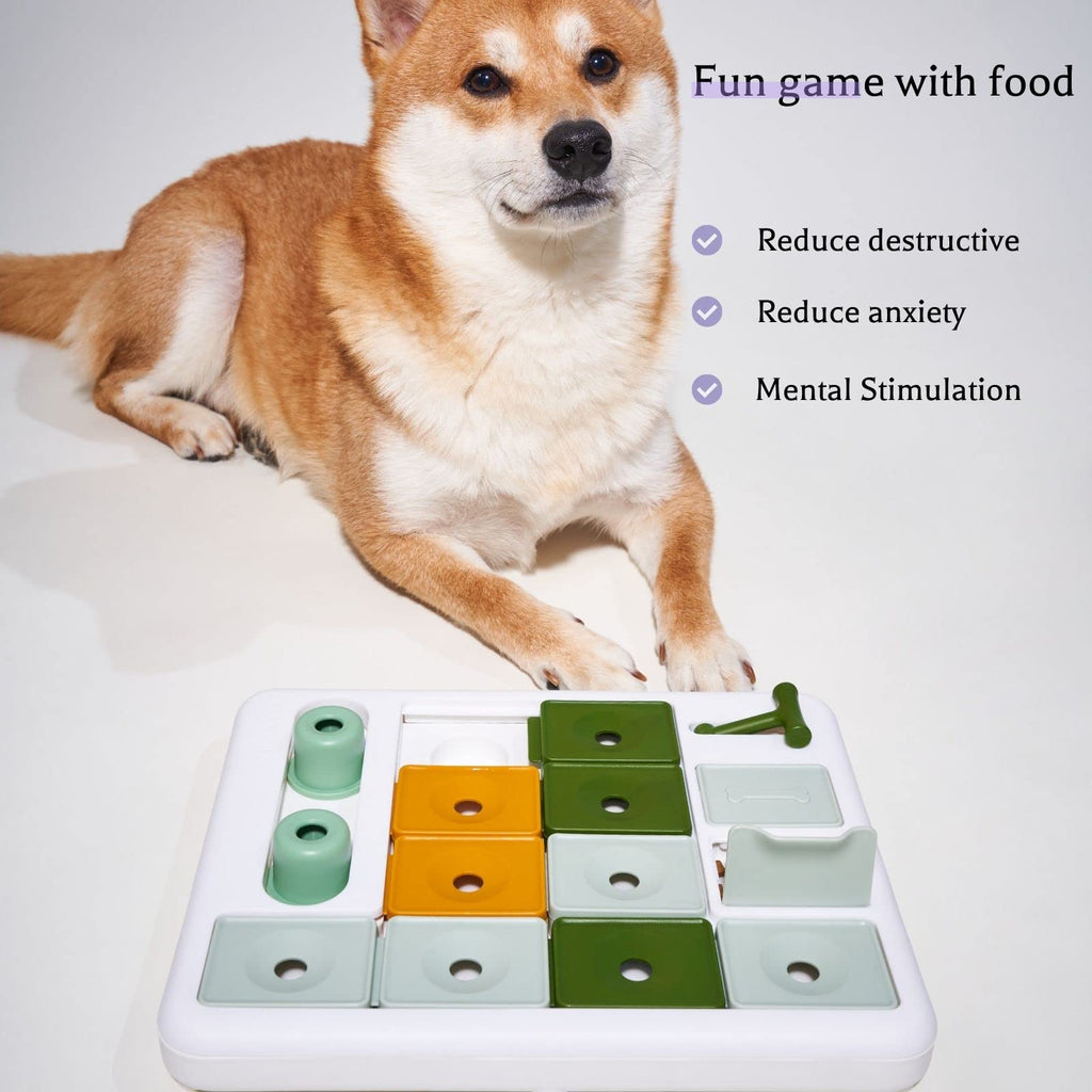 Multi-Level Dog Treat Puzzle