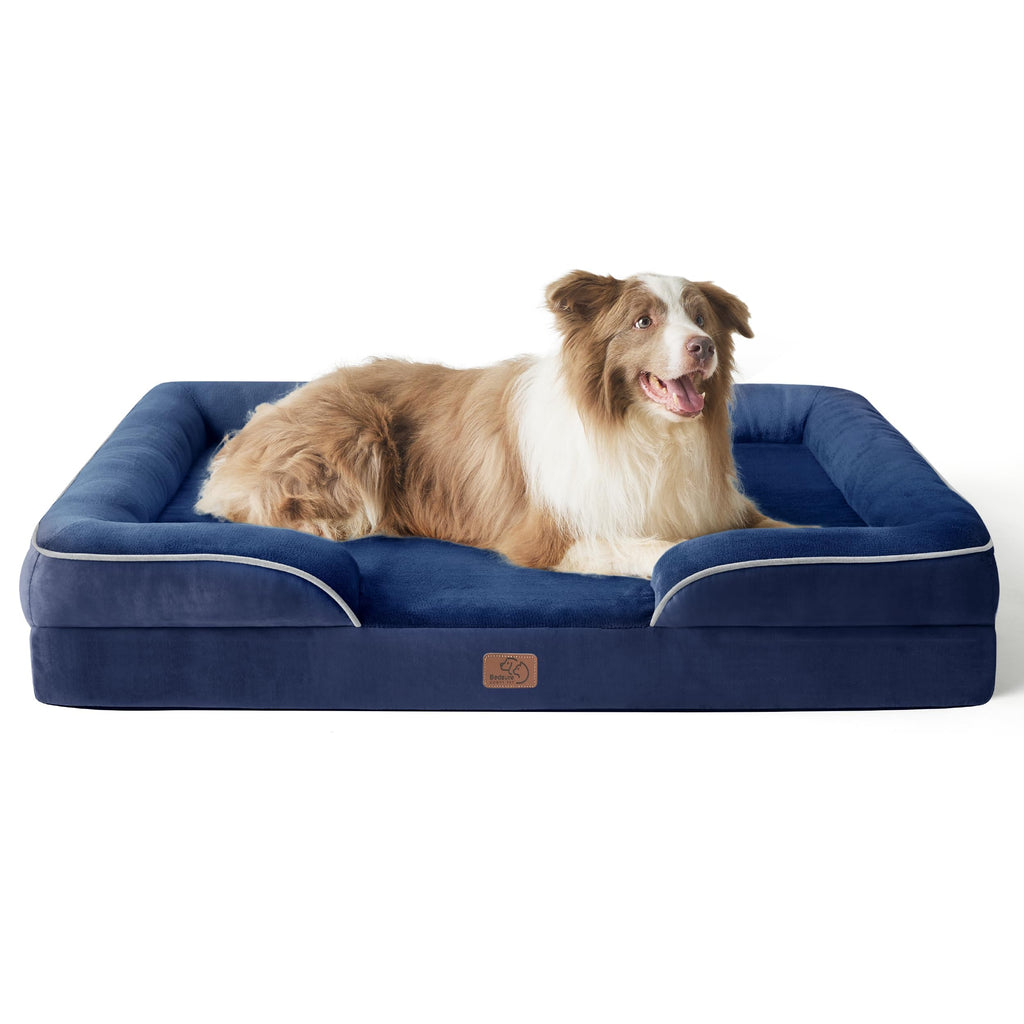 Bolstered Foam Dog Bed
