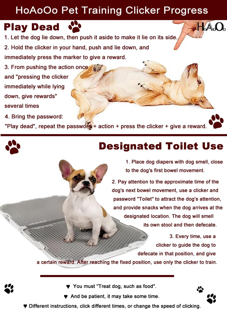 Wrist-Strap Pet Training Clickers