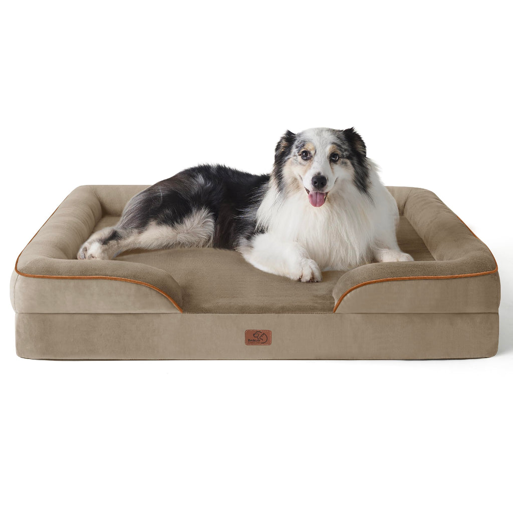 Bolstered Foam Dog Bed