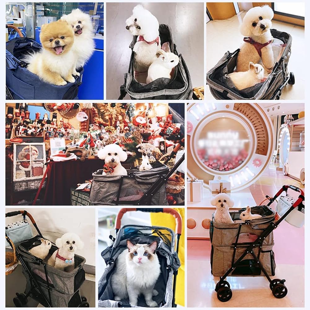 Double-Level Pet Stroller