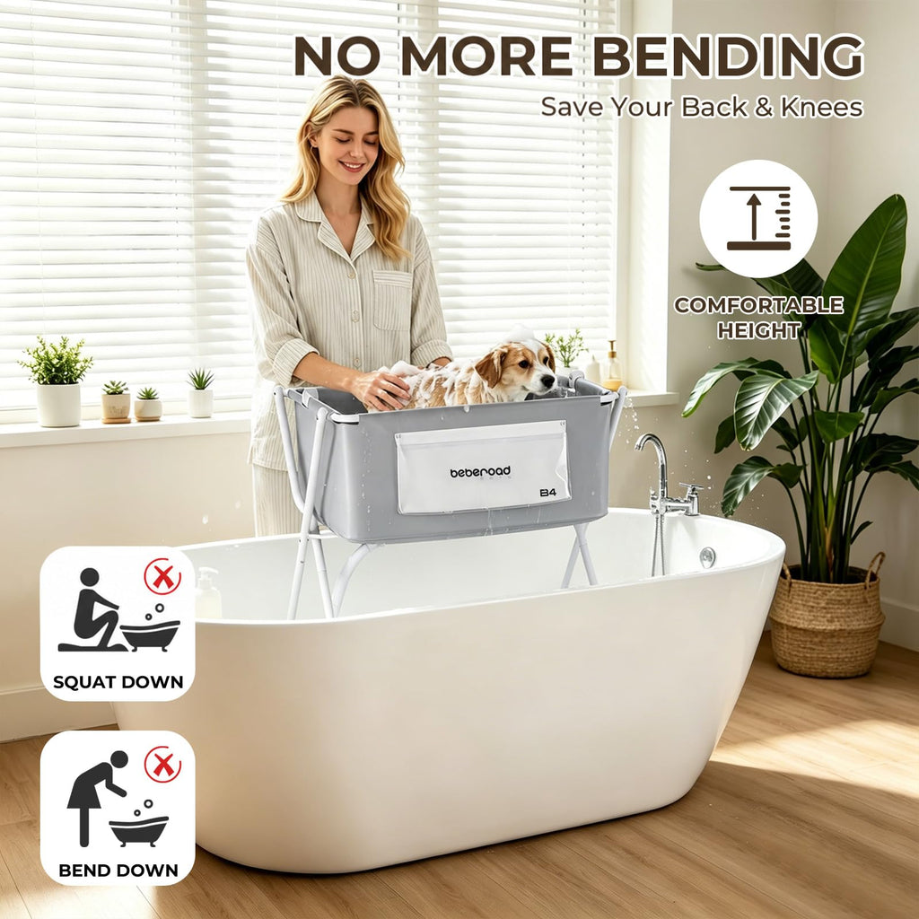 Collapsible Pet Bath Station