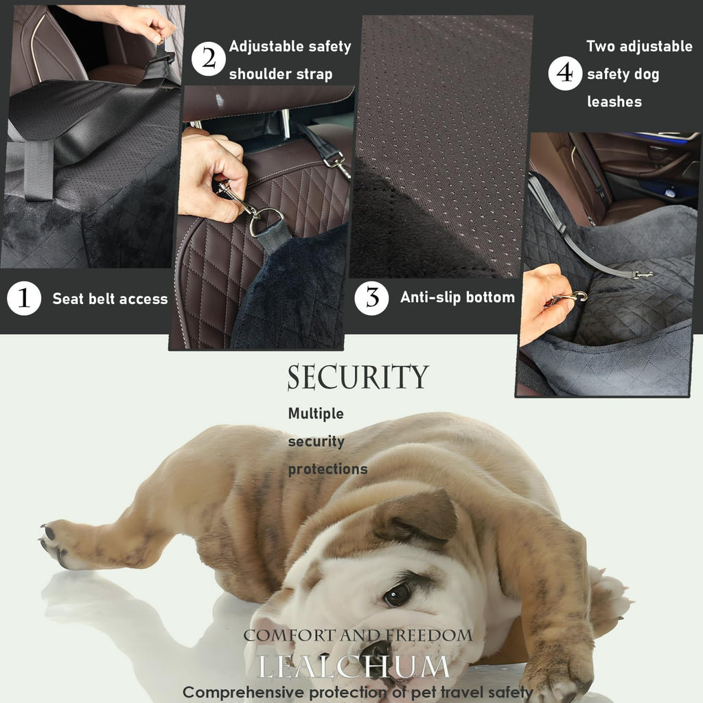 Elevated Dog Booster Car Seat