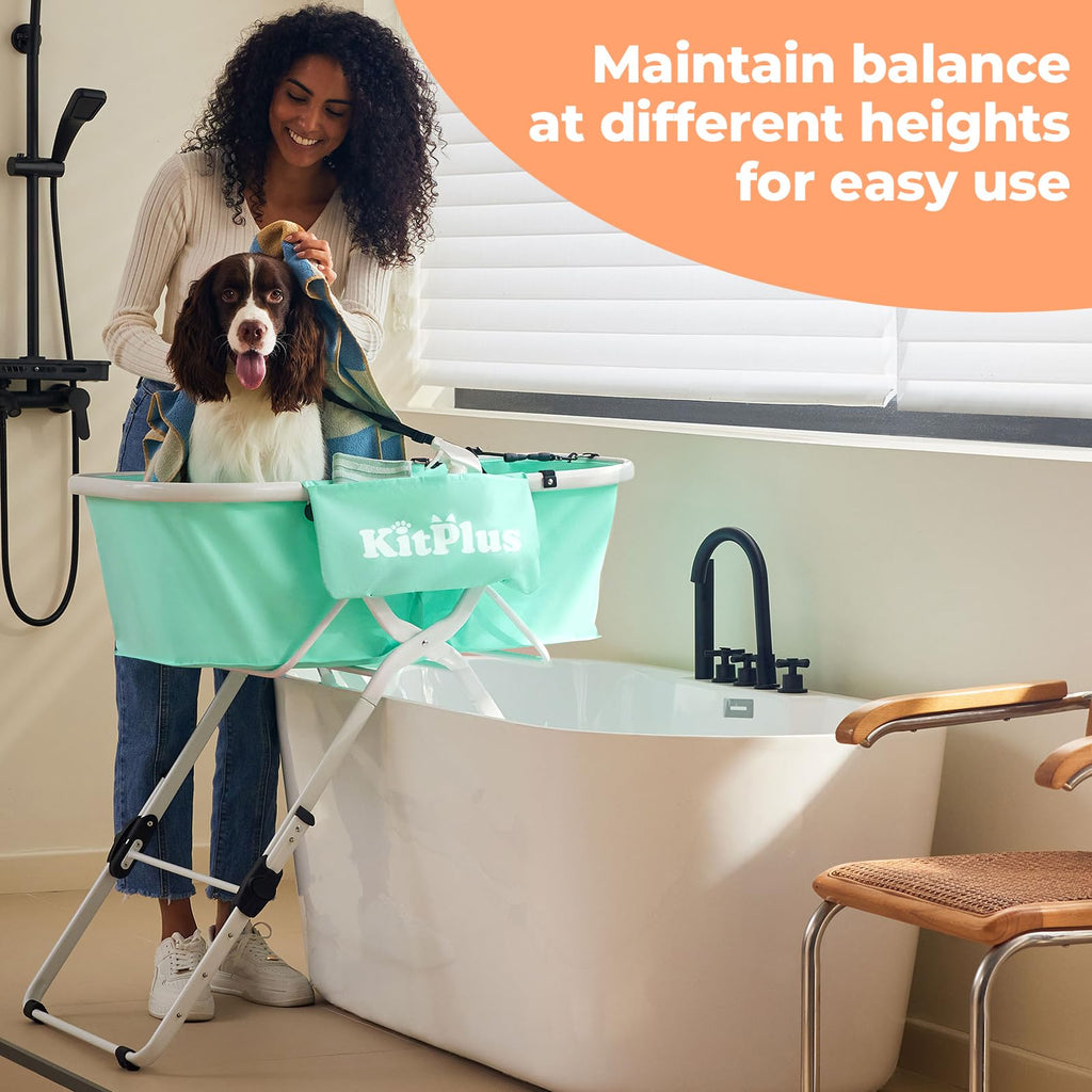 Adjustable Elevated Pet Bath