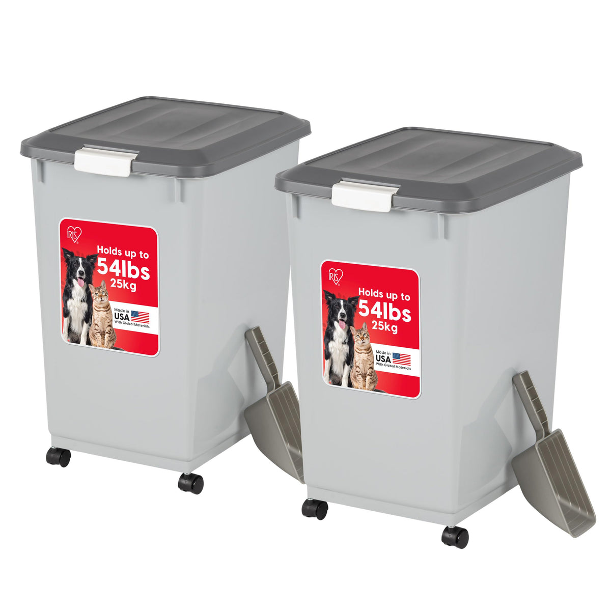 Airtight Pet Food Bin Set