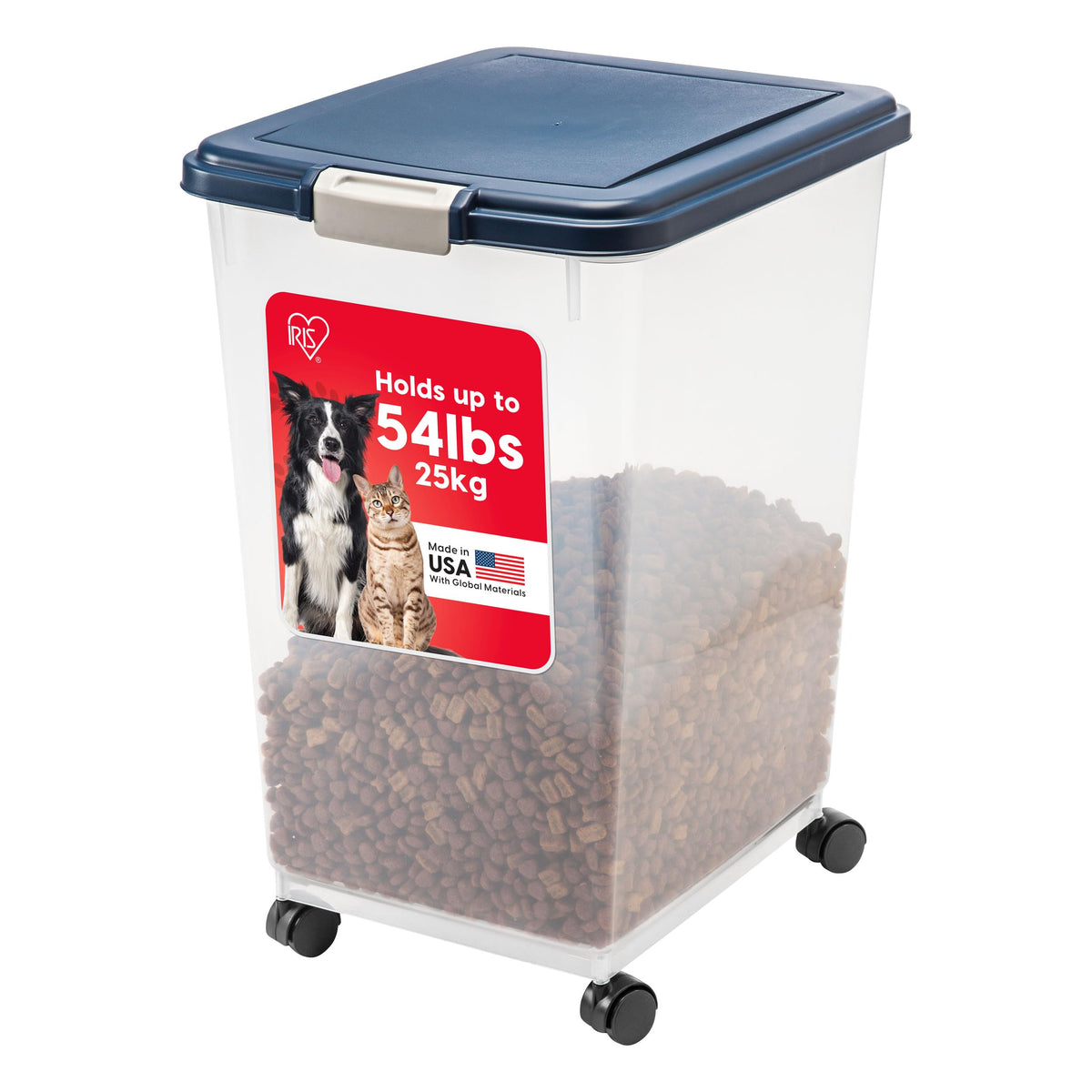 Wheeled Airtight Pet Food Container