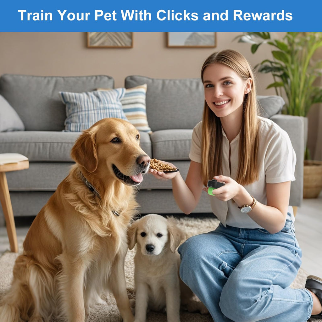 Finger-Ring Dog Training Clickers, 2 Pack
