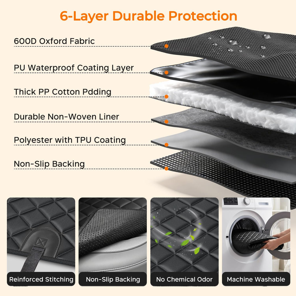 Waterproof Dog Car Seat Cover