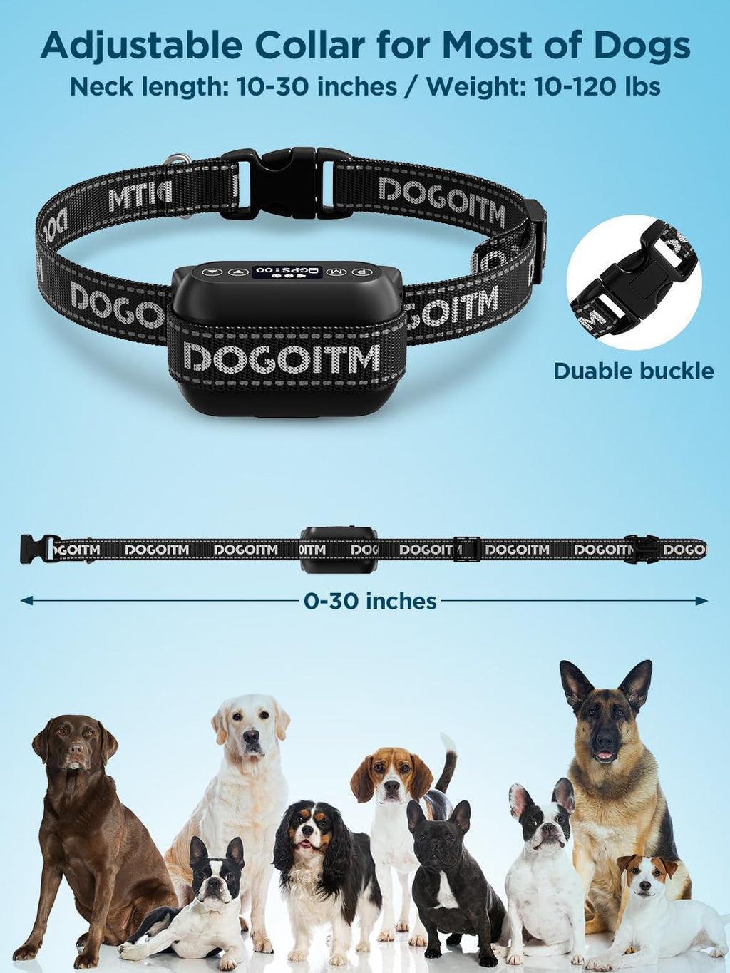 Wireless GPS Dog Fence Collar