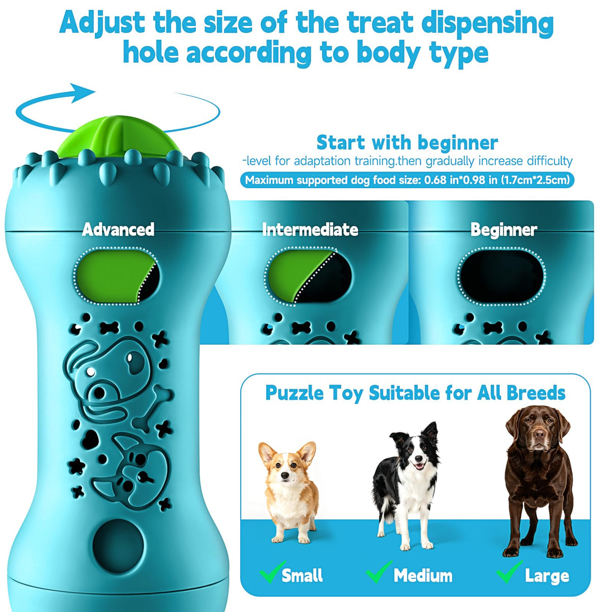 Treat-Dispensing Dog Puzzle