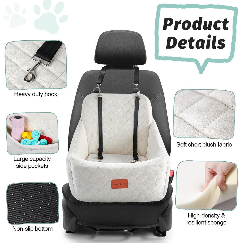 Washable Medium Dog Car Seat