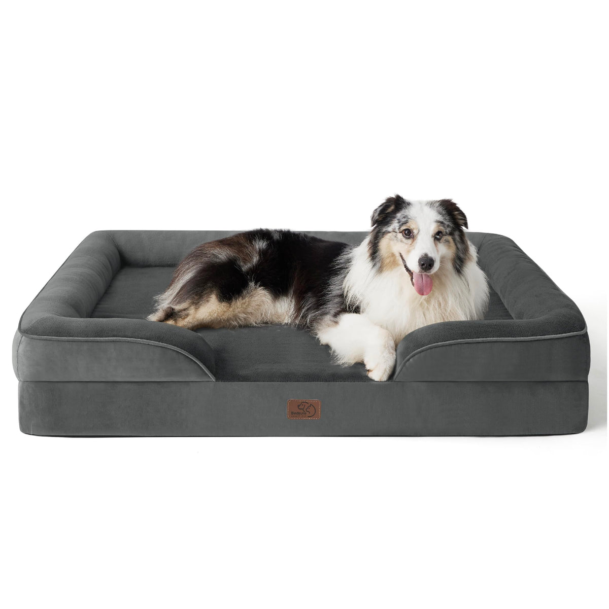 Bolstered Foam Dog Bed