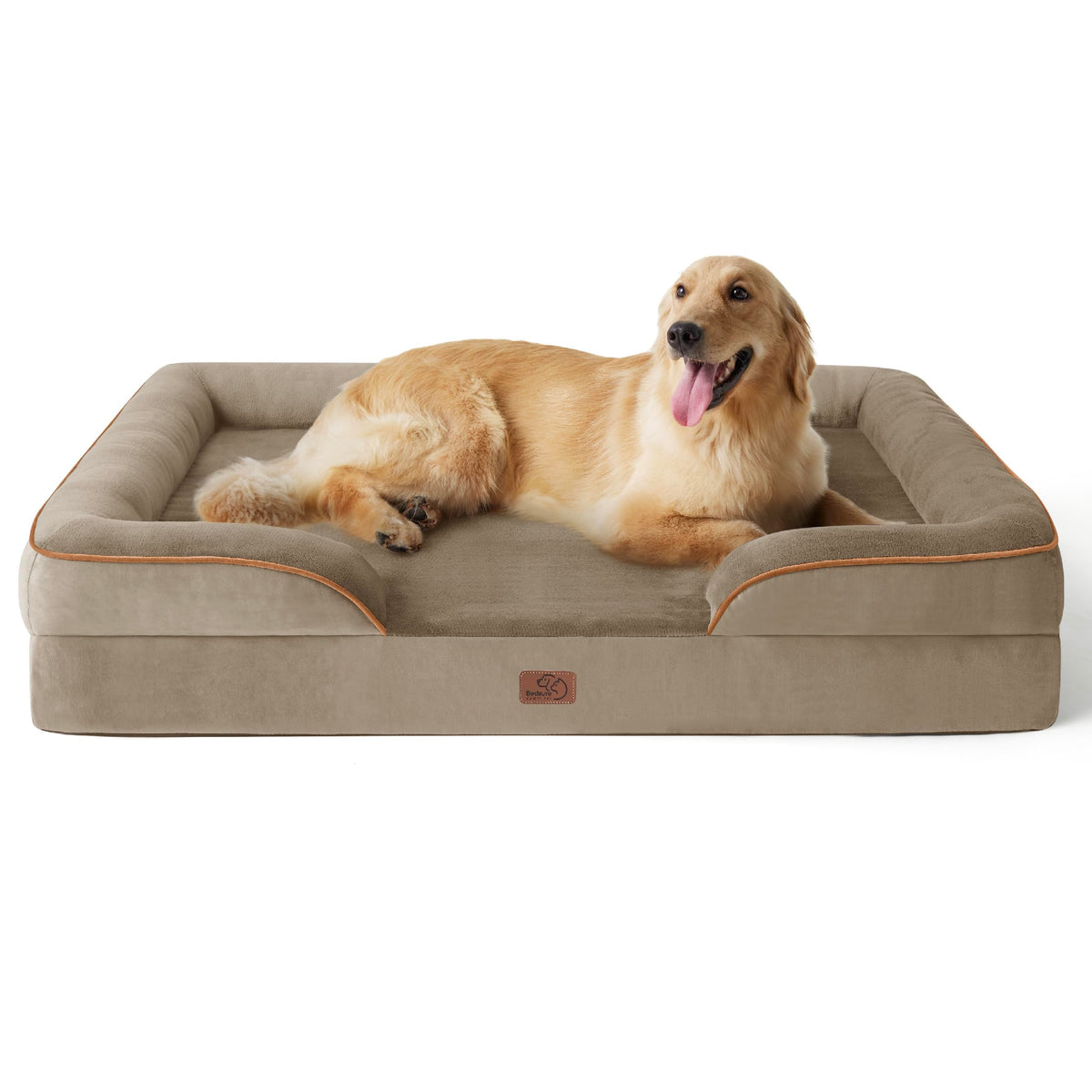 Bolstered Foam Dog Bed