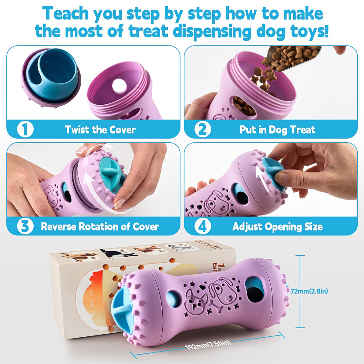 Treat-Dispensing Dog Puzzle