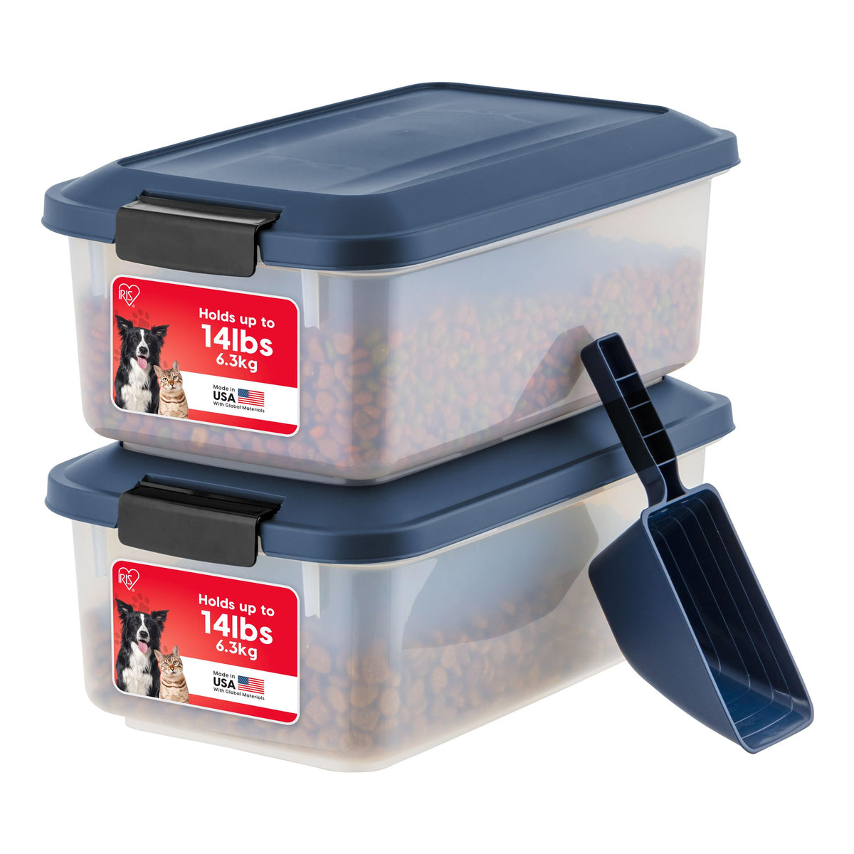 Airtight Pet Food Bin Set