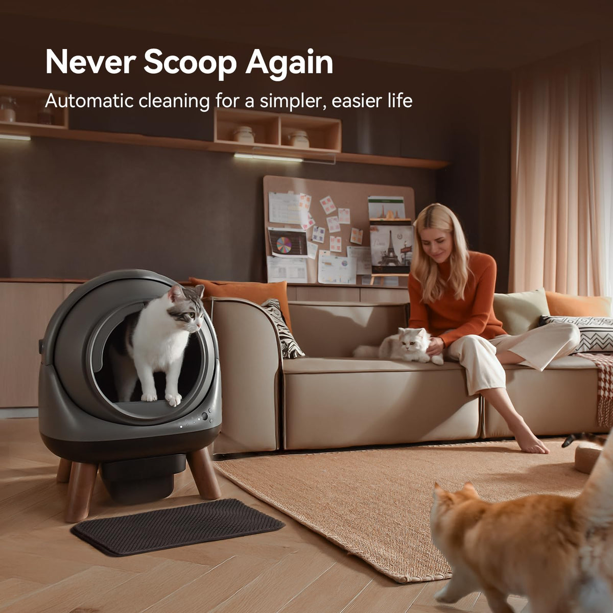 Automatic Cat Litter Box