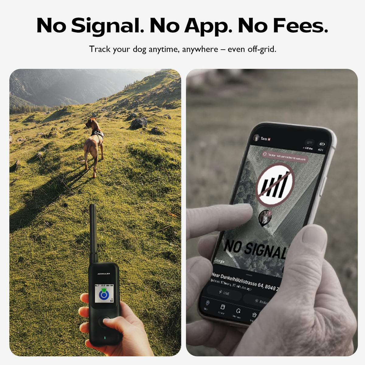 Off-Grid GPS Dog Tracker