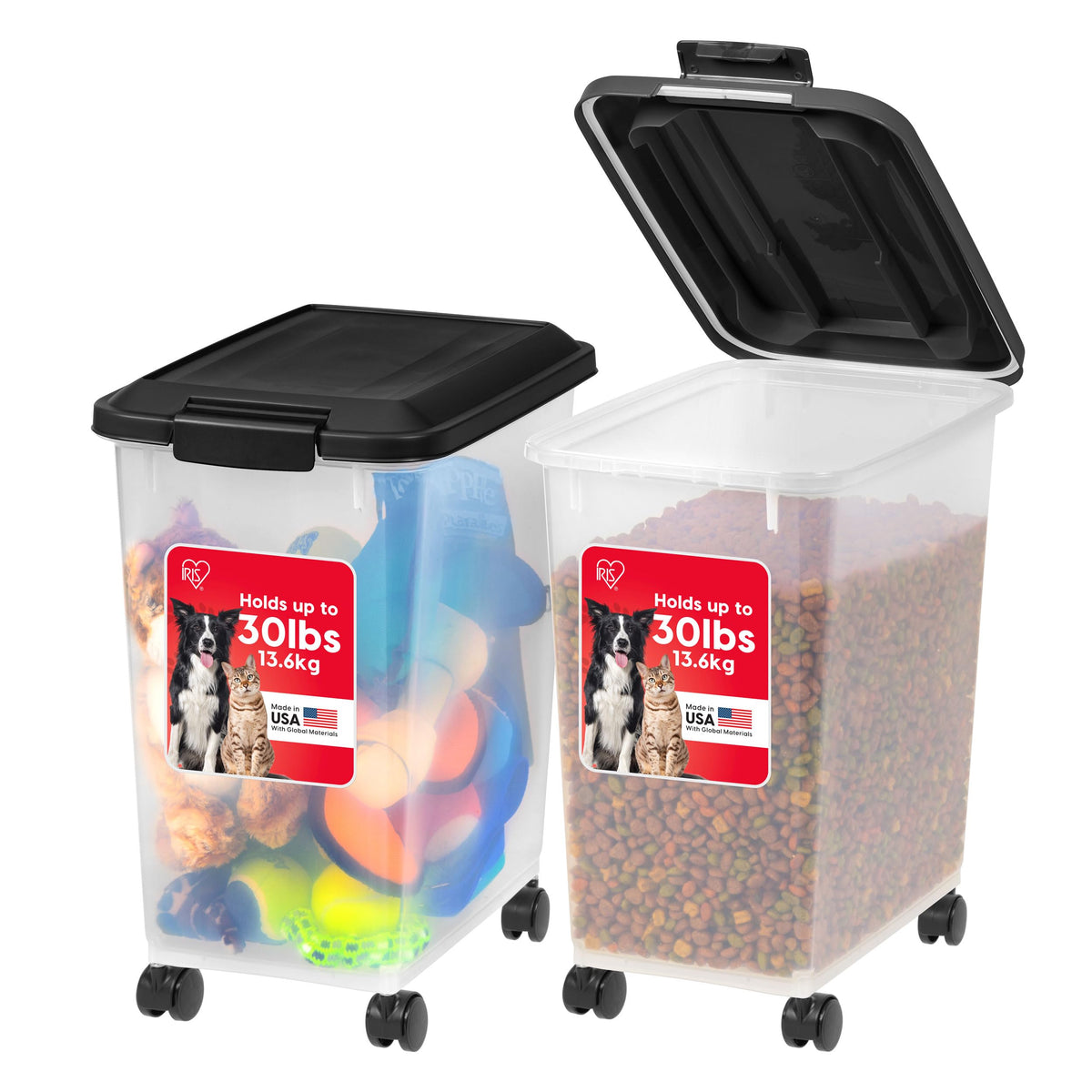 Airtight Pet Food Bin Set