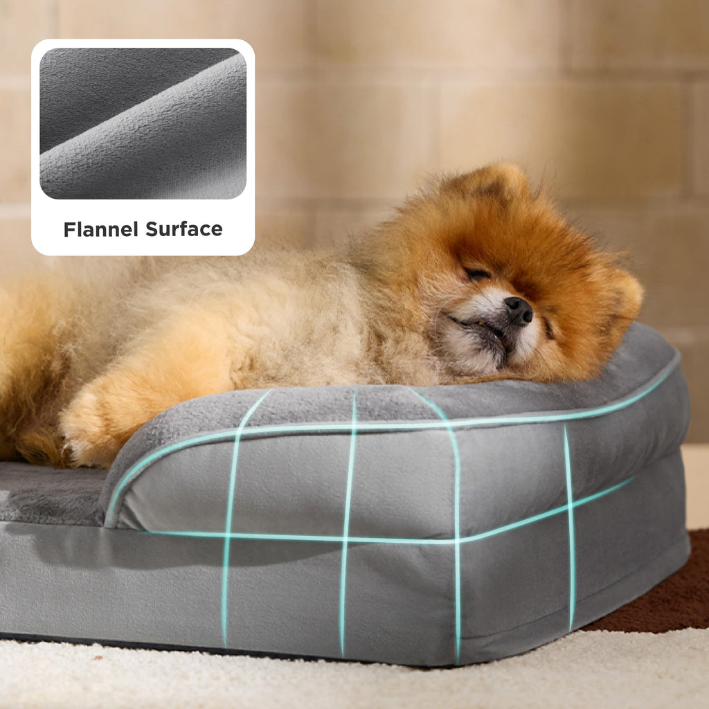Bolstered Foam Dog Bed