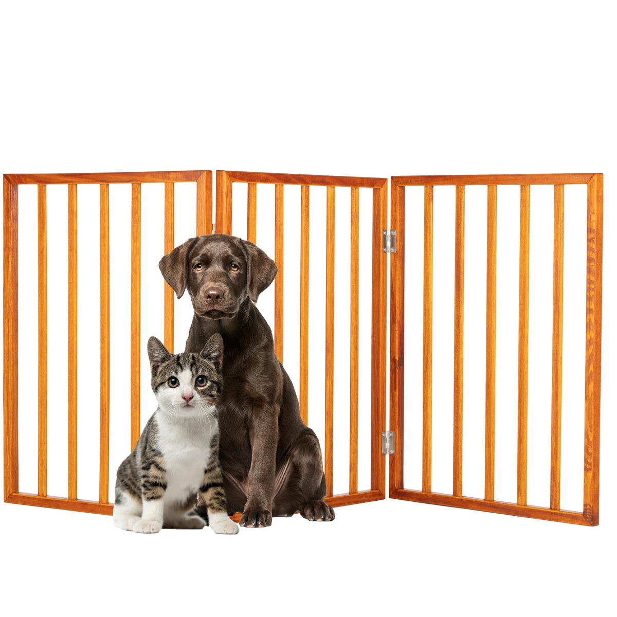 Accordion Freestanding Pet Gate