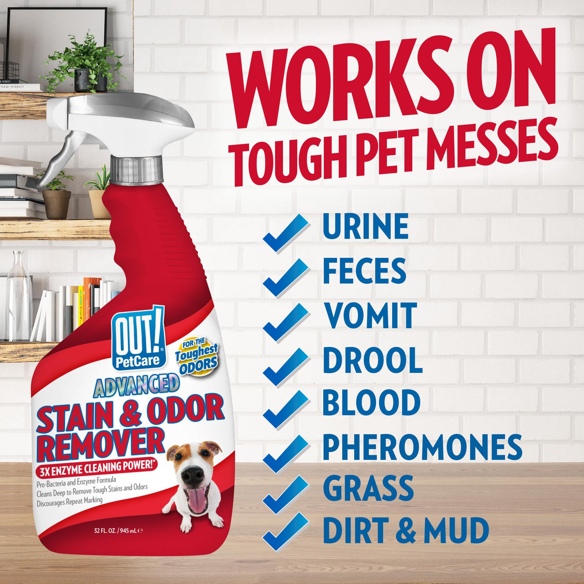 Pet Stain & Odor Remover Spray
