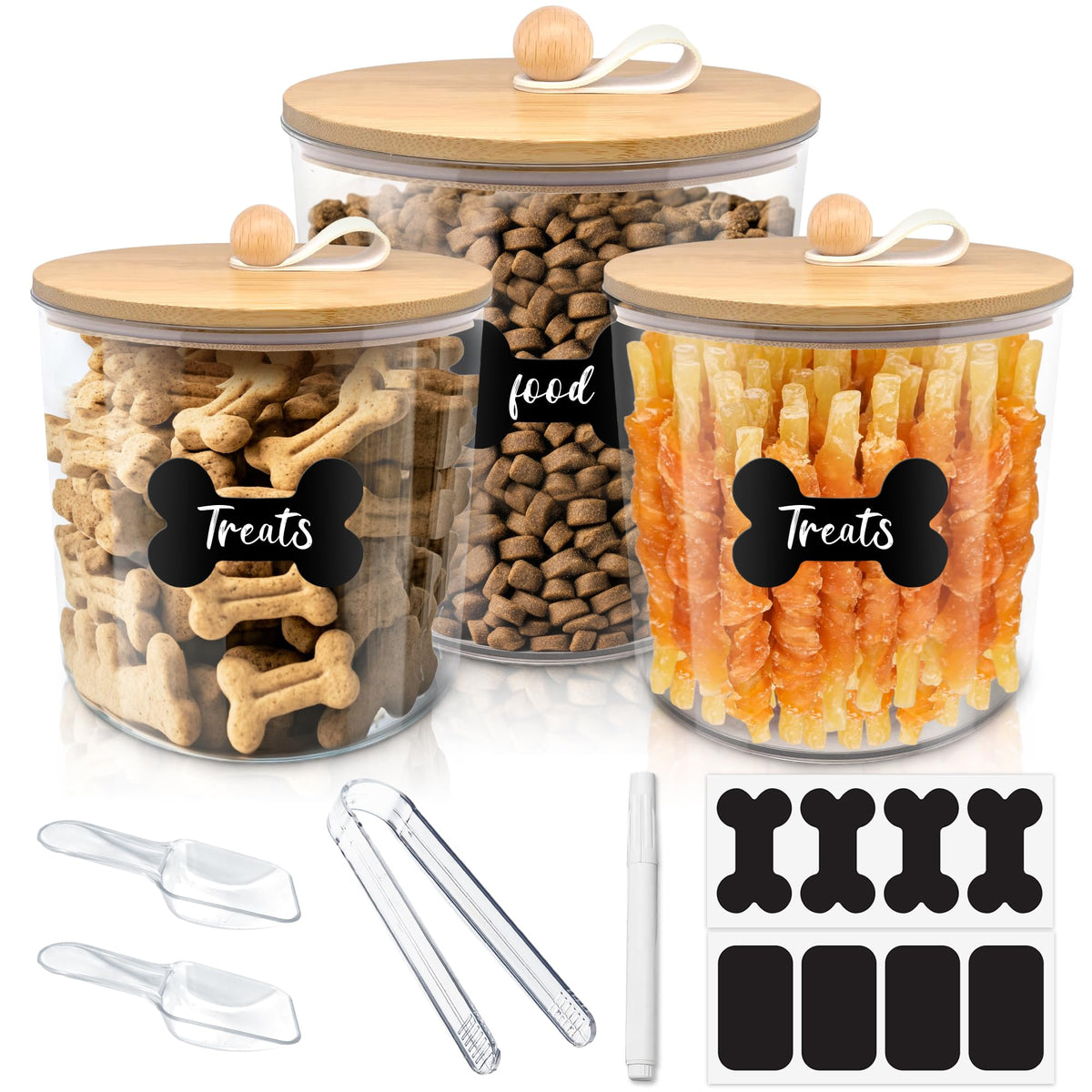 Lidded Storage Jar Set