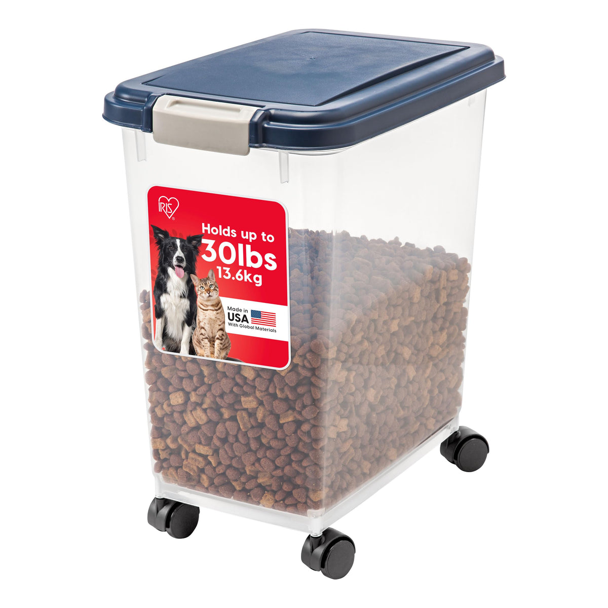 Wheeled Airtight Pet Food Container