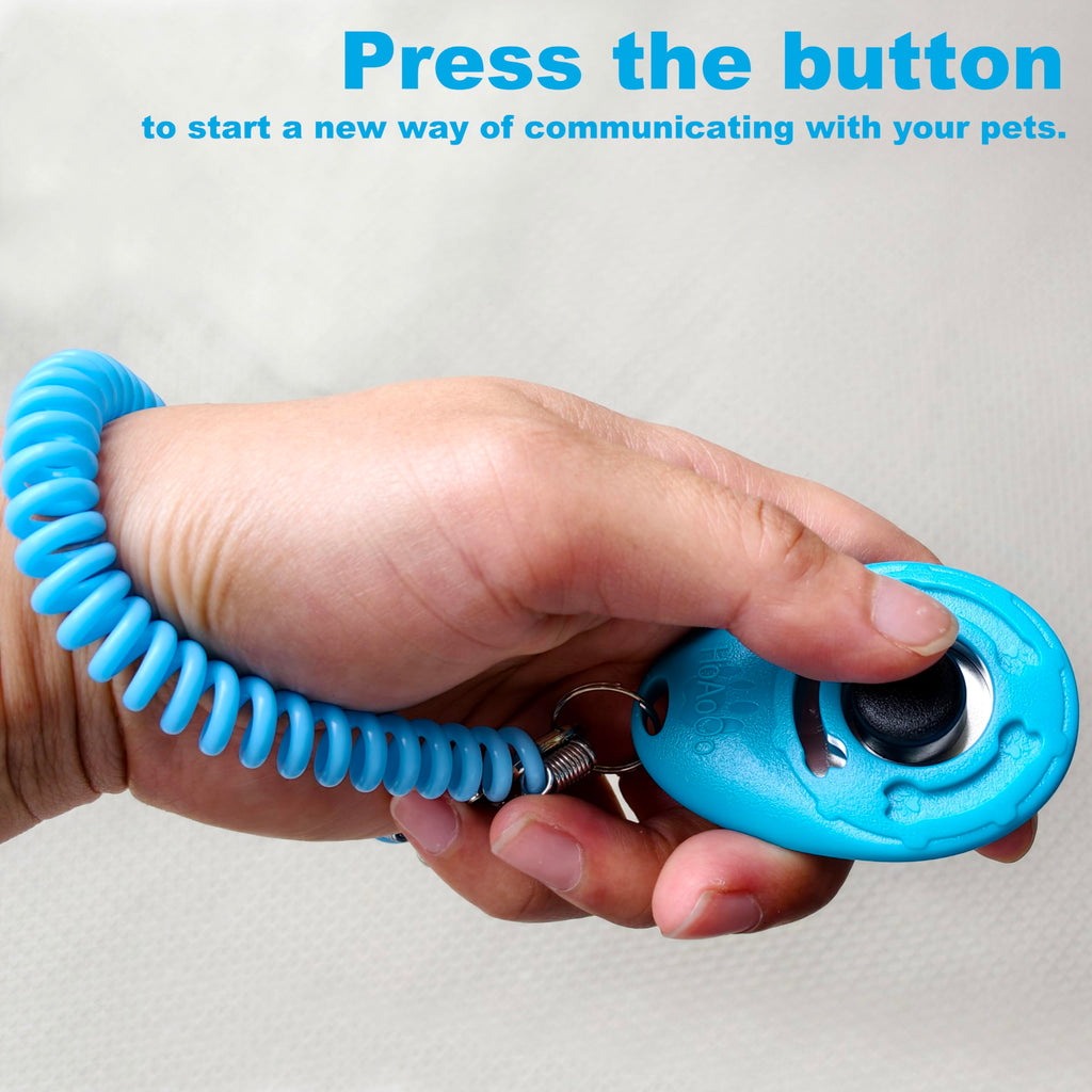 Wrist-Strap Pet Training Clickers