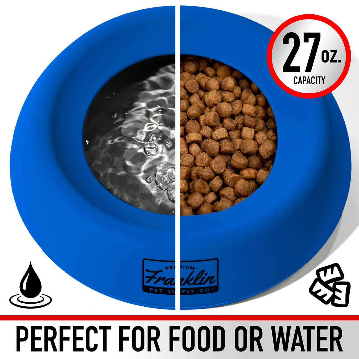 No-Splash Pet Travel Bowl