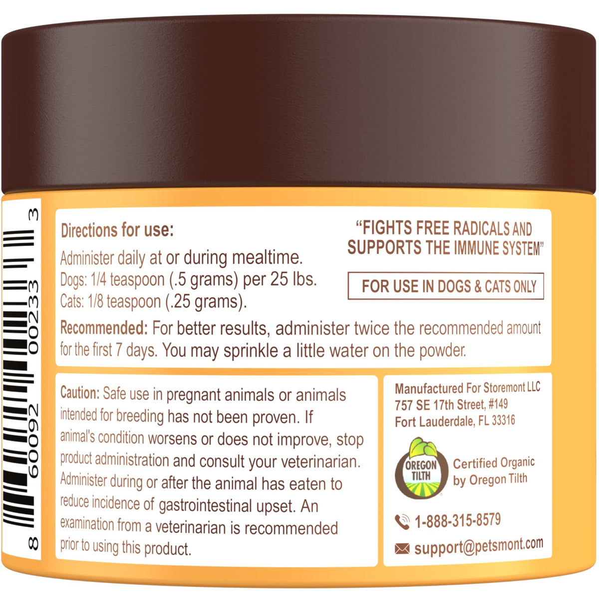 Mushroom Blend Pet Supplement