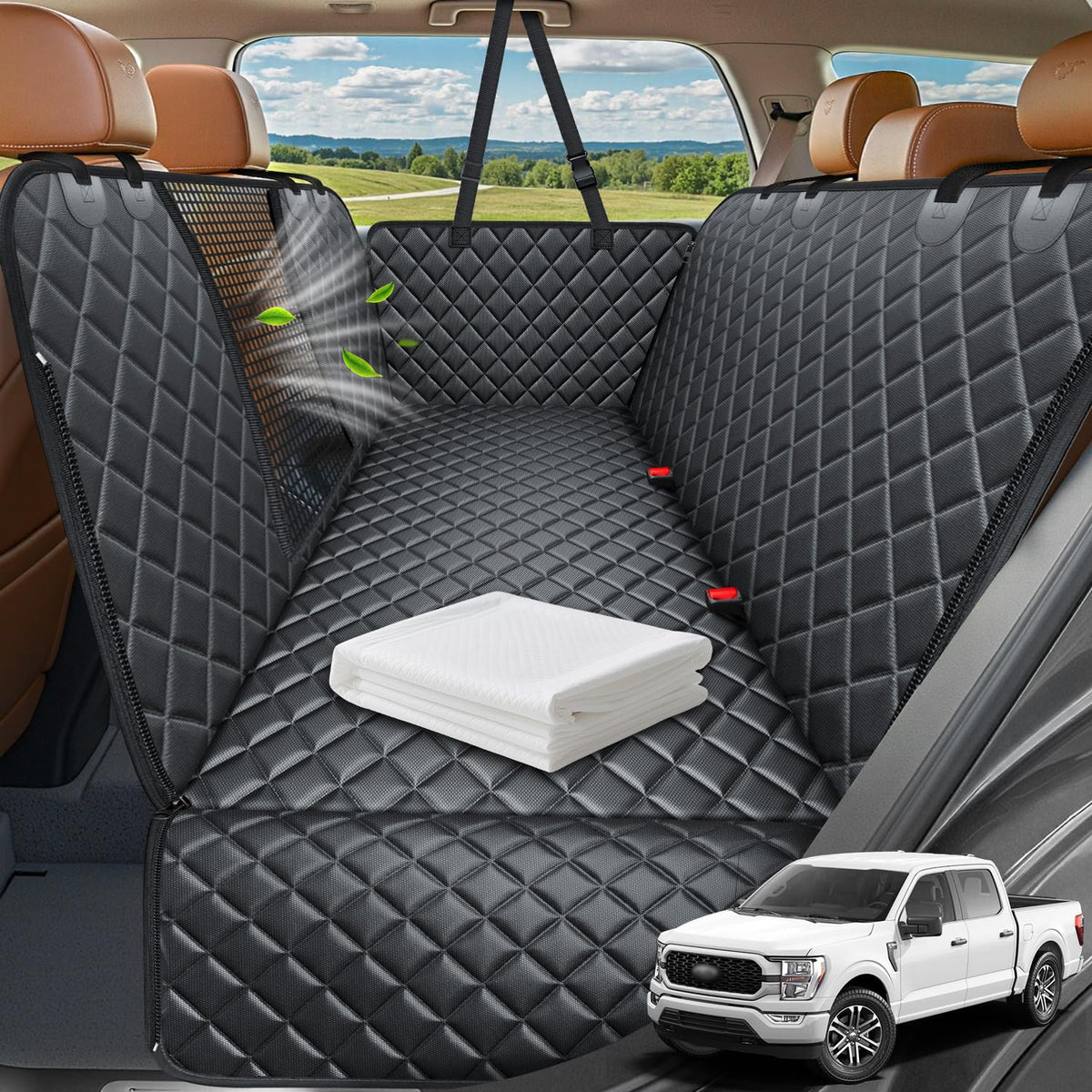 Waterproof Dog Car Seat Cover
