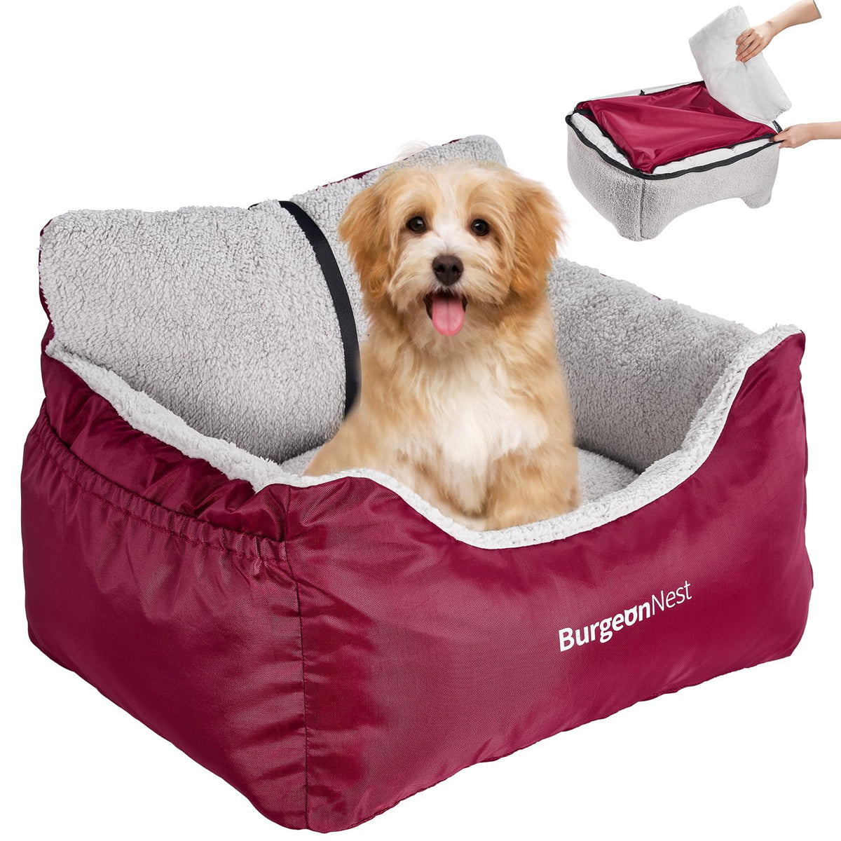 Detachable Small Dog Car Seat