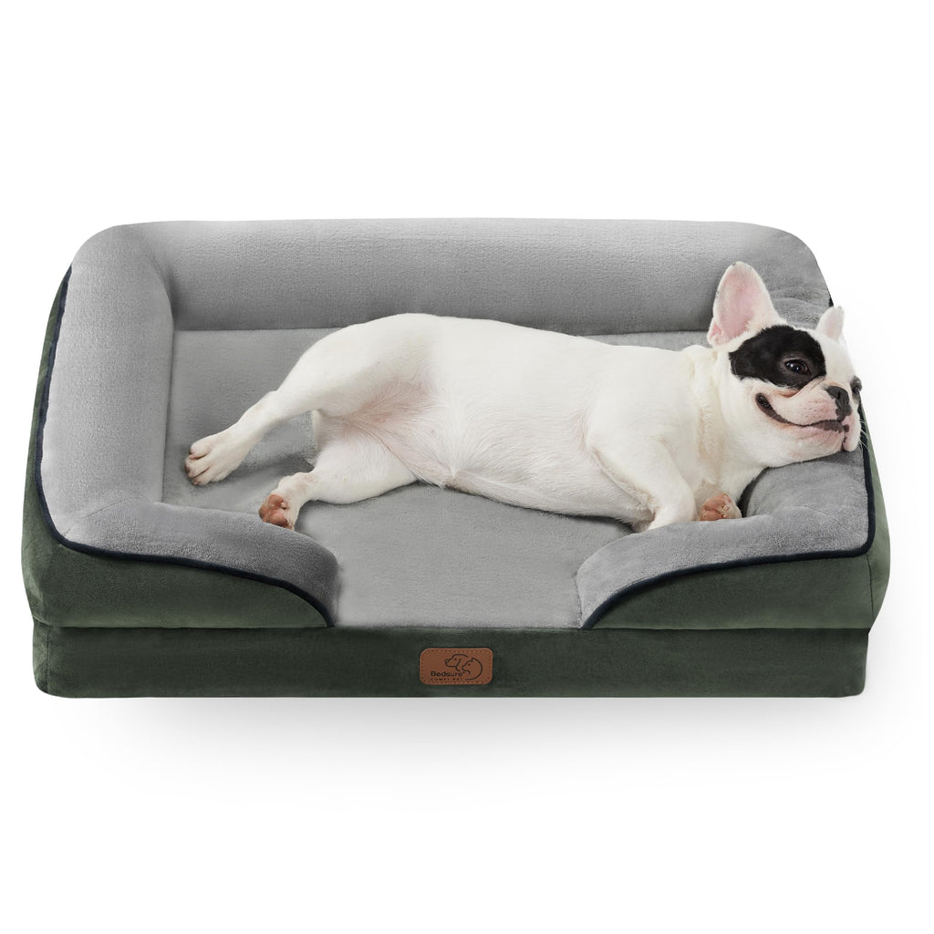 Bolstered Foam Dog Bed