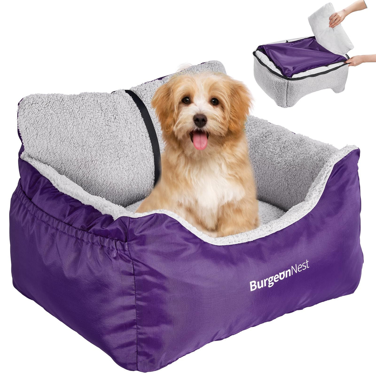 Detachable Small Dog Car Seat