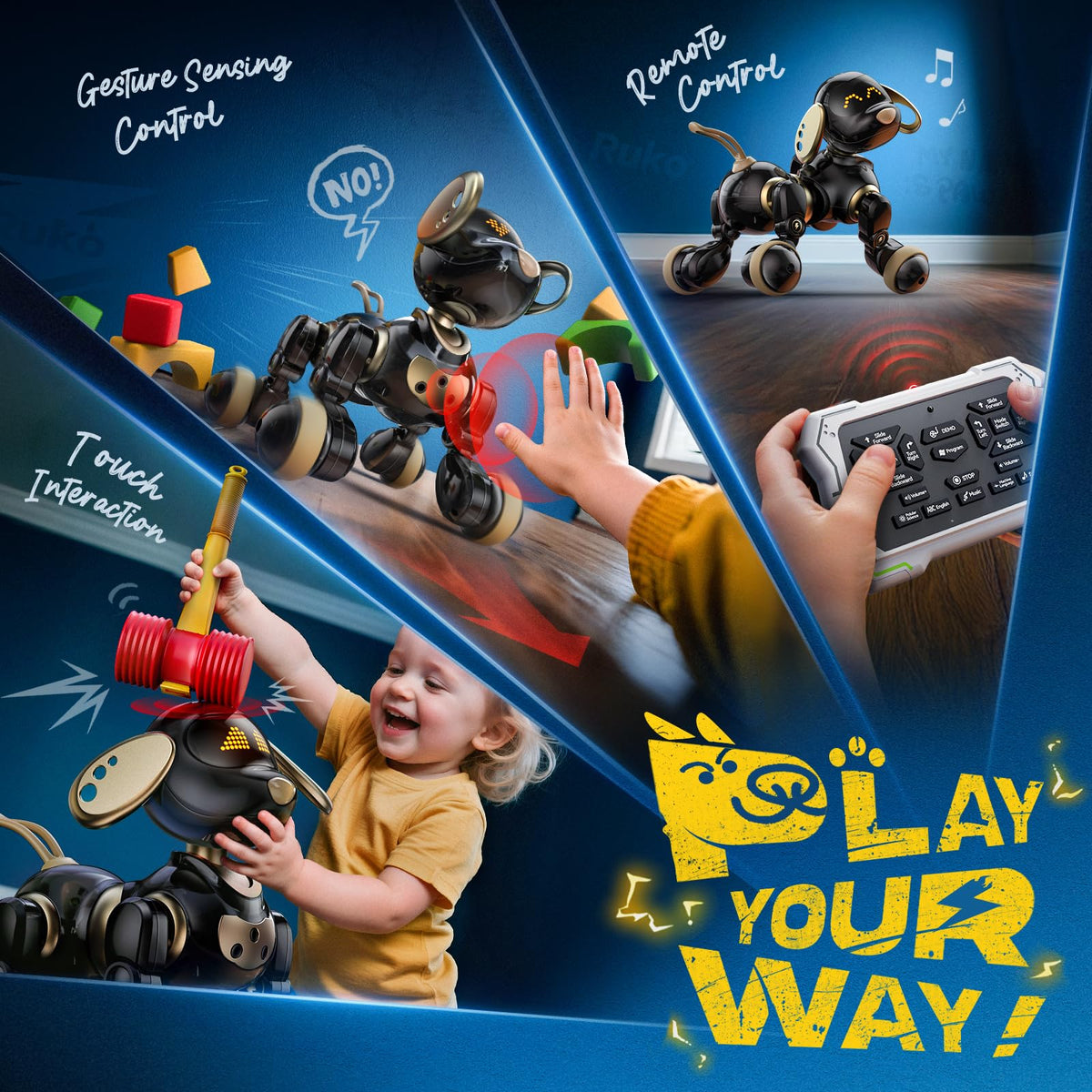 Interactive Robot Puppy Toy