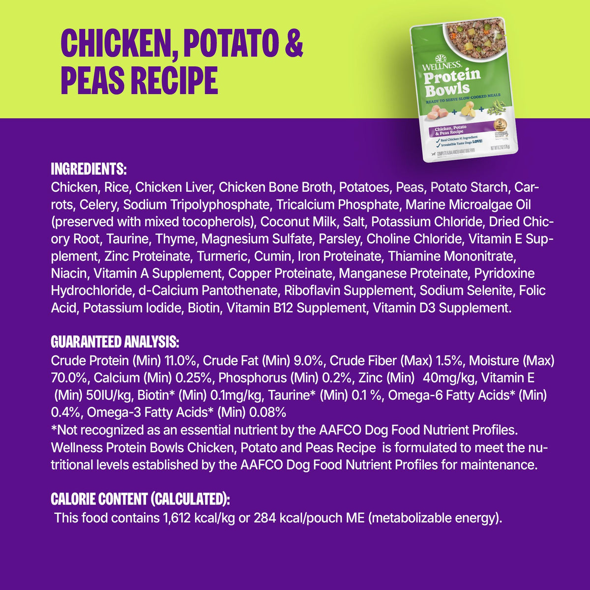 Chicken & Grain Wet Dog Food, 6 Pack